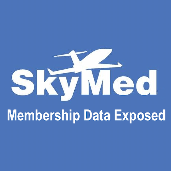 SkyMed Medical Evacuation Membership Service Exposed Data of 137k Members