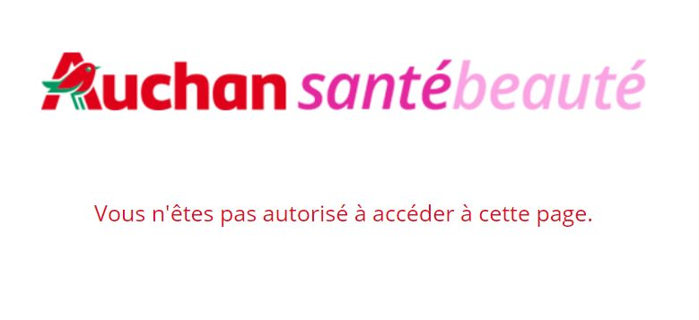 Auchan France Left Digital Keys Exposed